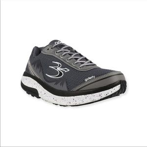 Gdefy Men’s Gravity Defeyer Corrective Fit Sneakers Gray Black Size 11